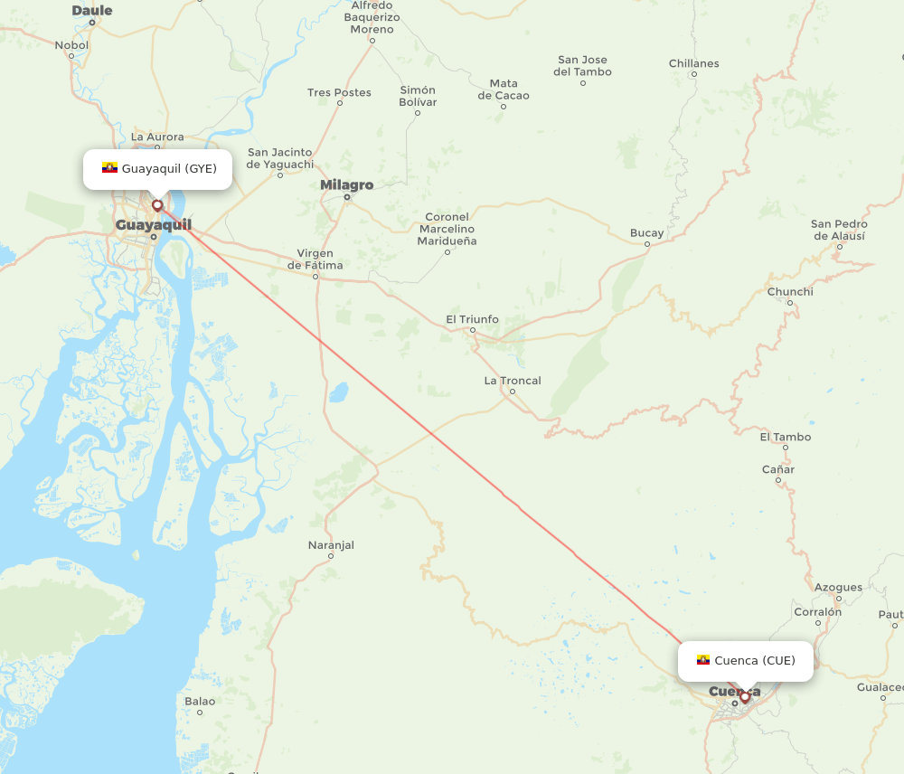 Guayaquil–Cuenca flight