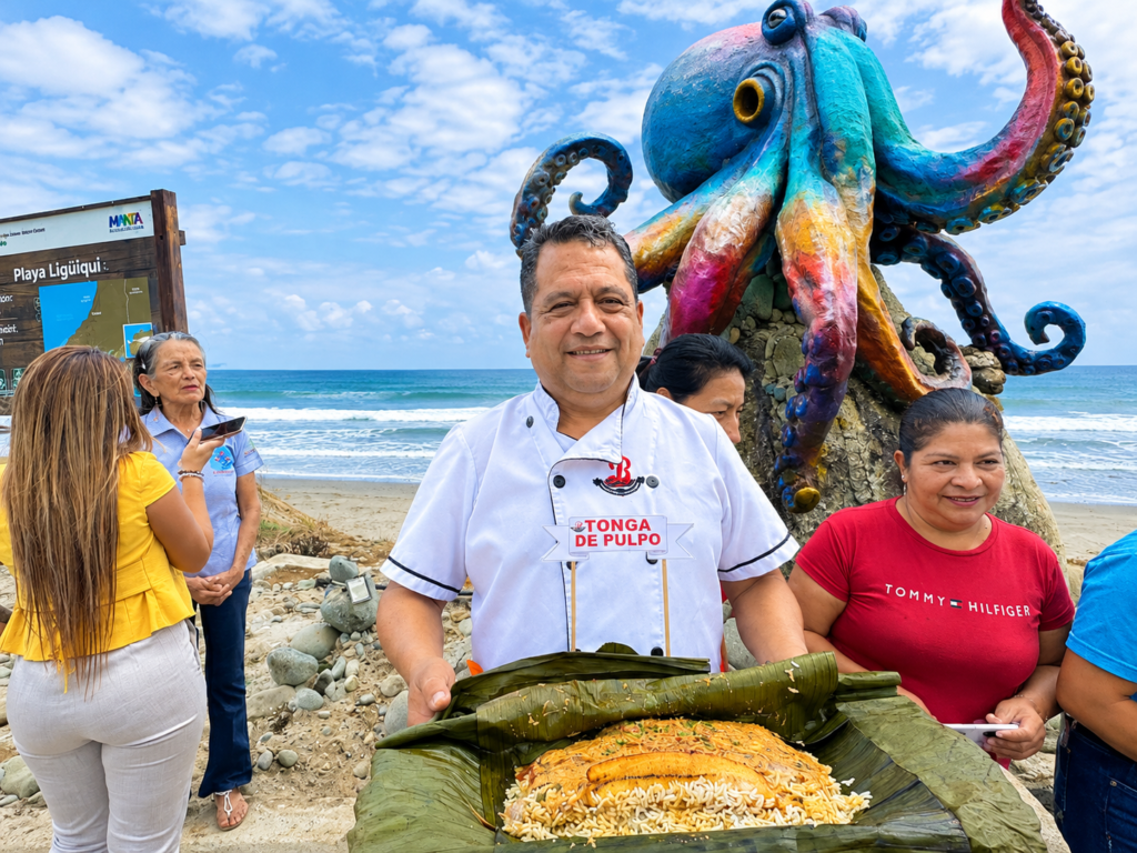Coastal Octopus Food Festival in ecuador manabi
