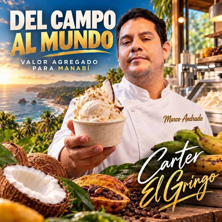 Manabí coconut gelato